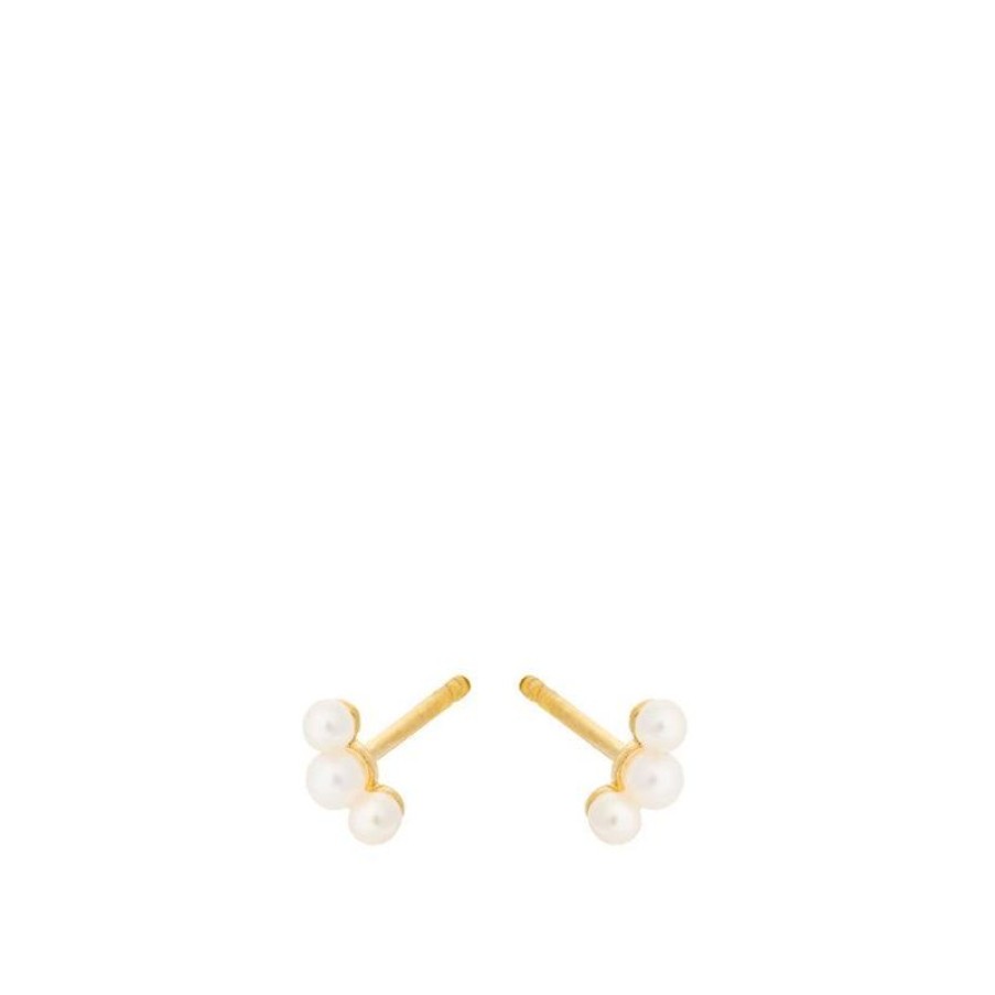 Smykker Pernille Corydon Oreringe | Pernille Corydon Ocean Pearl Earsticks - E-433-Gp