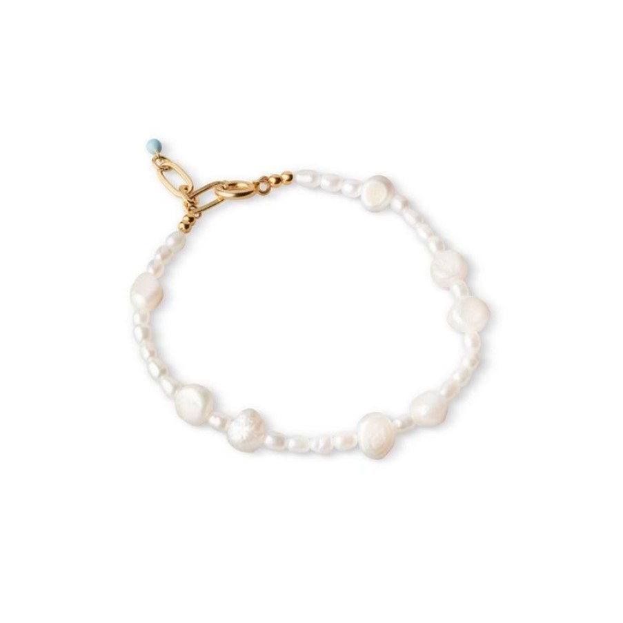 Smykker Enamel Perlearmband | Enamel Pearlie Armband - B79G