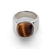 Smykker Alexander Lynggaard CPH Herresmykker | Alexander Lynggaard Cph Hope Signet Ring Tiger Eye