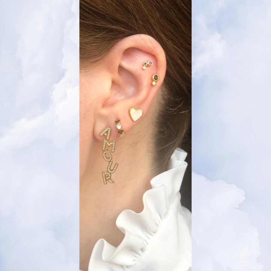 Smykker The Earring Shop Perleoreringe | The Earring Shop Love Orestik - Ss2217