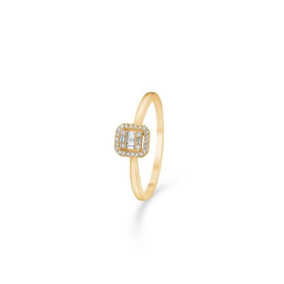 Smykker Mads Z Guld Ringe | Mads Z 14 Kt. Elizabeth Diamant Ring 0.09 Ct.