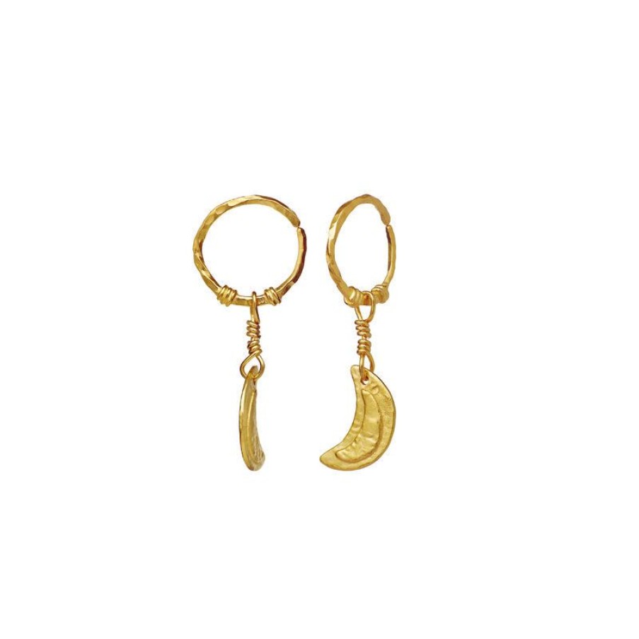 Smykker Maanesten Creoler & Hoops | Maanesten Odessa Earrings Forgyldt