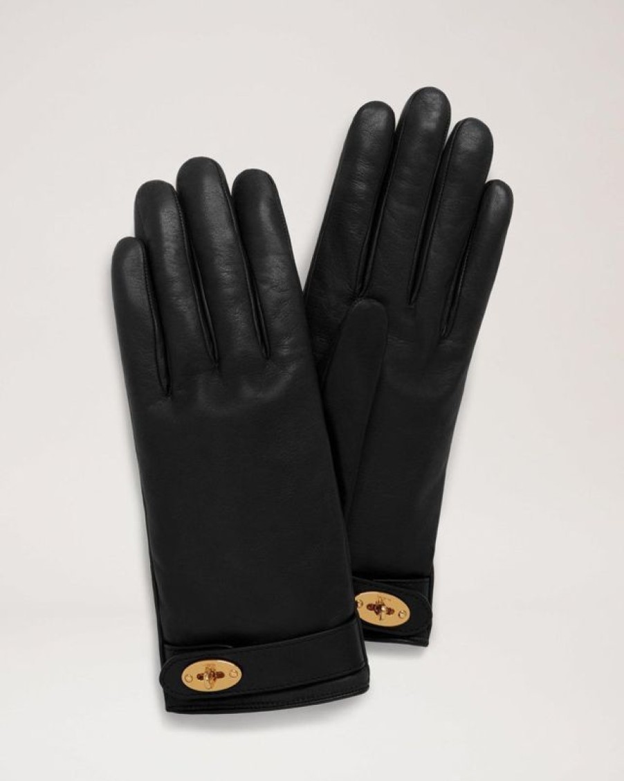 Mulberry Mulberry | Mulberry Darley Gloves Black