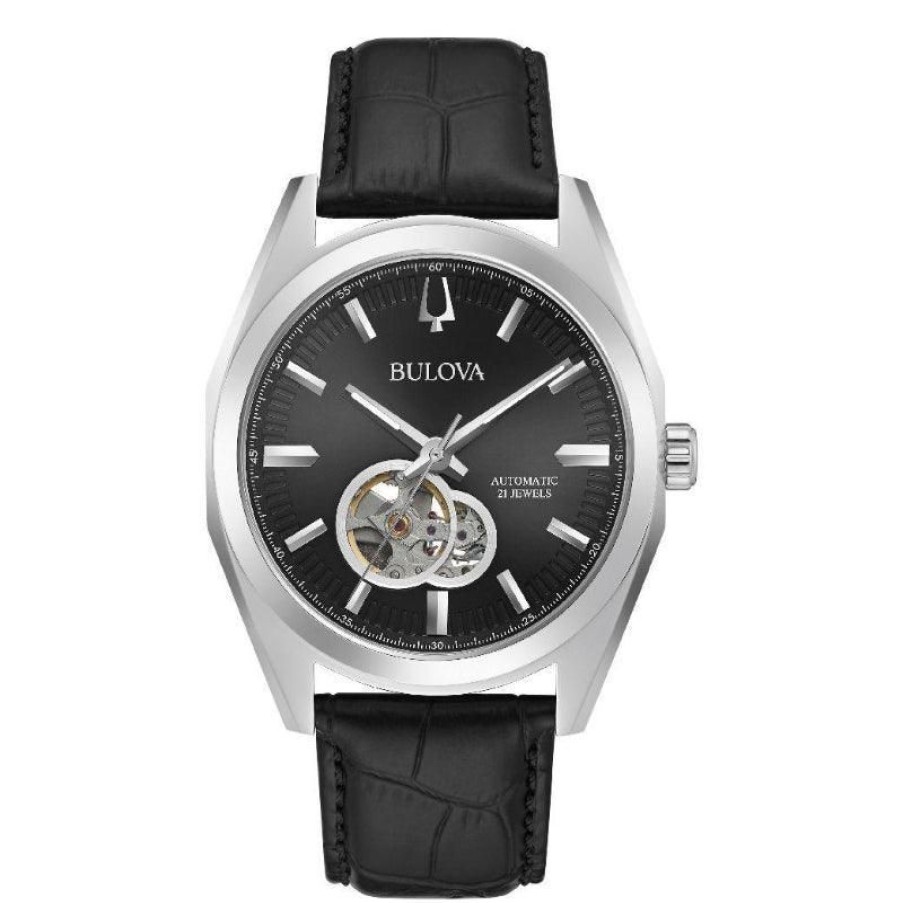 Ure Bulova Herreure | Bulova Gents Classic Sutton Automatic - 96A273