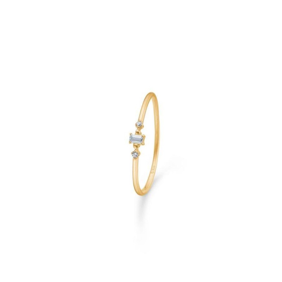 Smykker Mads Z Guld Ringe | Mads Z 8 Kt River Ring - 3347191