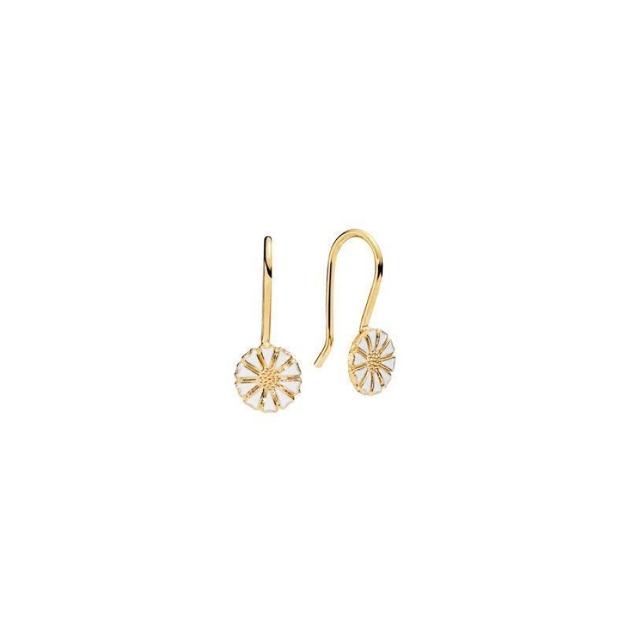 Smykker Lund Copenhagen Oreringe | Marguerit Orehaenger Forgyldt Guld 7.5 Mm - 909075-M