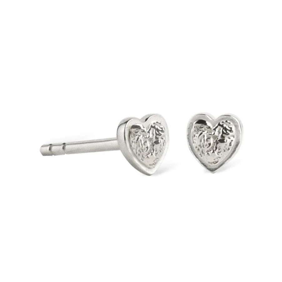 Smykker Jeberg Jewellery Orestikker | Jeberg Jewellery Heart Me Studs I Solv