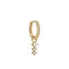 Smykker The Earring Shop Oreringe | The Earring Shop Charm Hoop Orering - Fw2001