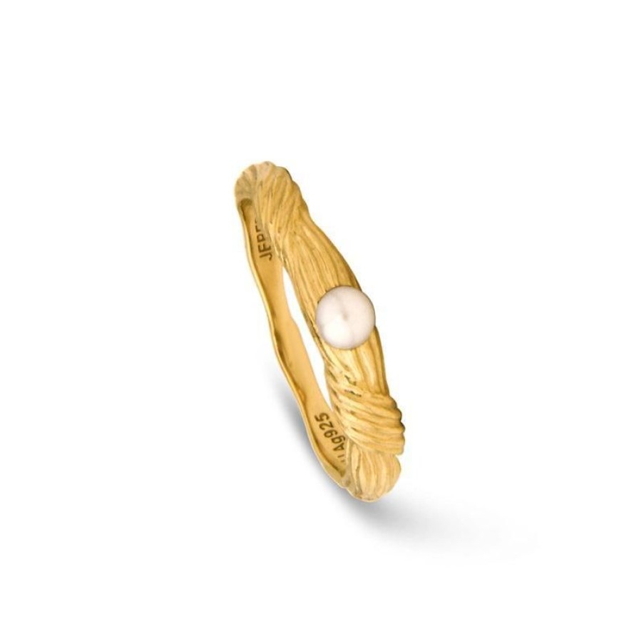 Smykker Jeberg Jewellery Perle Ringe | Jeberg Jewellery Sand Dune Ring - 61200