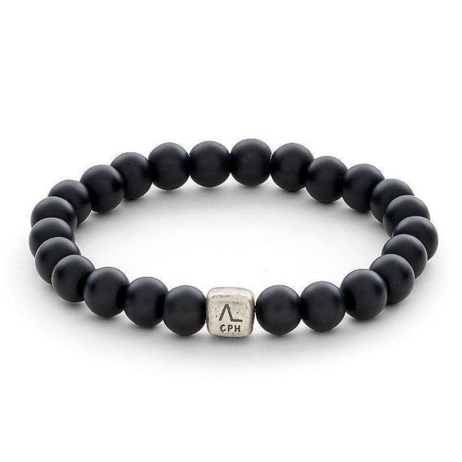 Smykker Alexander Lynggaard CPH Armband Til Maend | Alexander Lynggaard Cph Onyx Colorup 8Mm