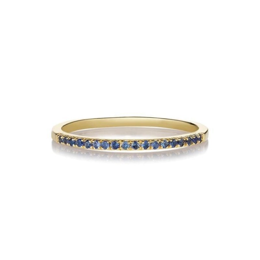 Smykker Anpé Atelier CPH Forlovelsesringe | Anpe Atelier Sarah Lil Blue Sapphires Ring 14 Kt Guld