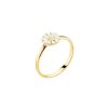 Smykker Lund Copenhagen | Marguerit Forgyldt Guld Ring 7.5 Mm - 907075-M