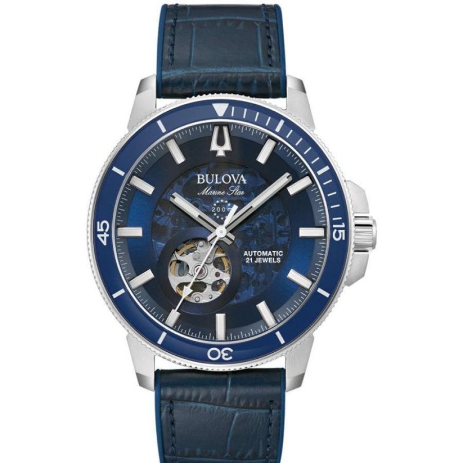 Ure Bulova Herreure | Bulova Marine Star Automatic - 96A291