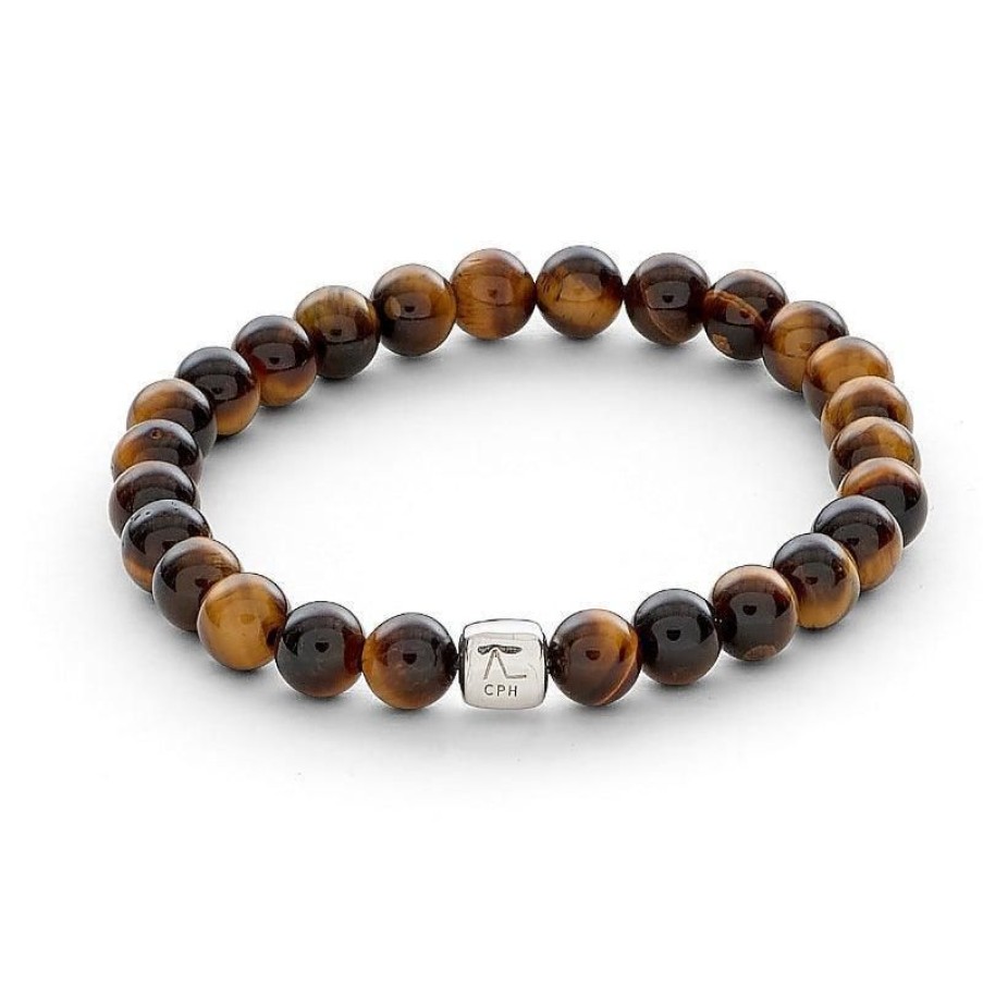 Smykker Alexander Lynggaard CPH Perlearmband | Alexander Lynggaard Cph Tiger Eye Colorup 6Mm