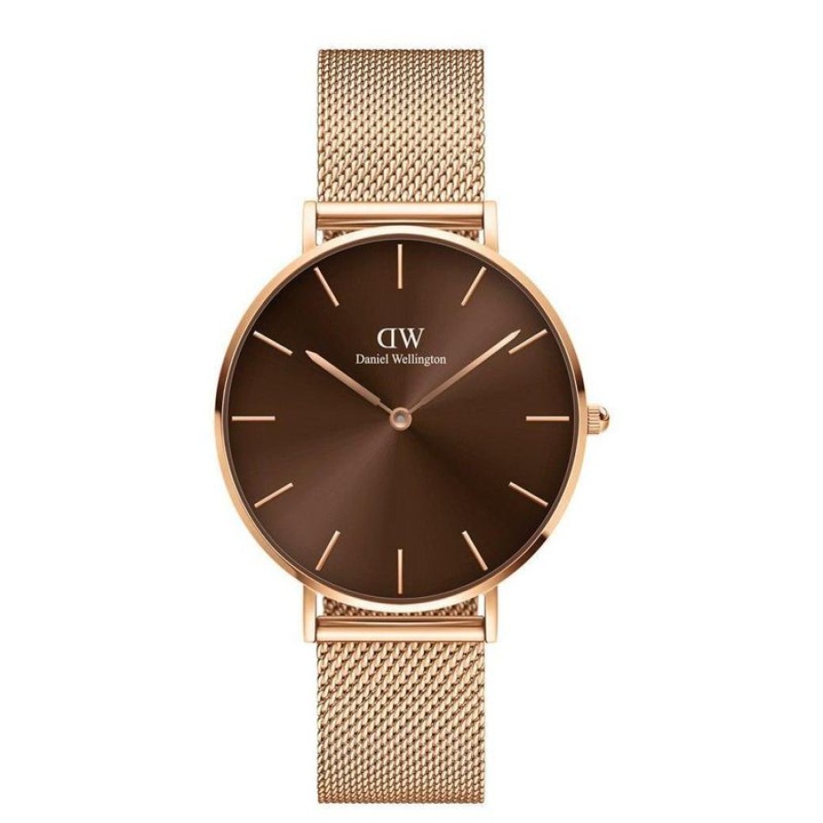 Ure Daniel Wellington Dameure | Daniel Wellington Petite Amber 36Mm Brown - Dw00100478