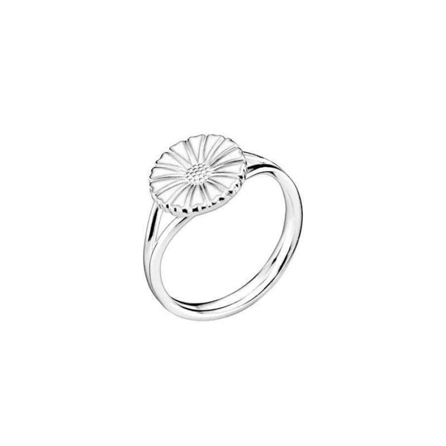 Smykker Lund Copenhagen Solv Ringe | Marguerit Solv Ring 11 Mm - 907011-H