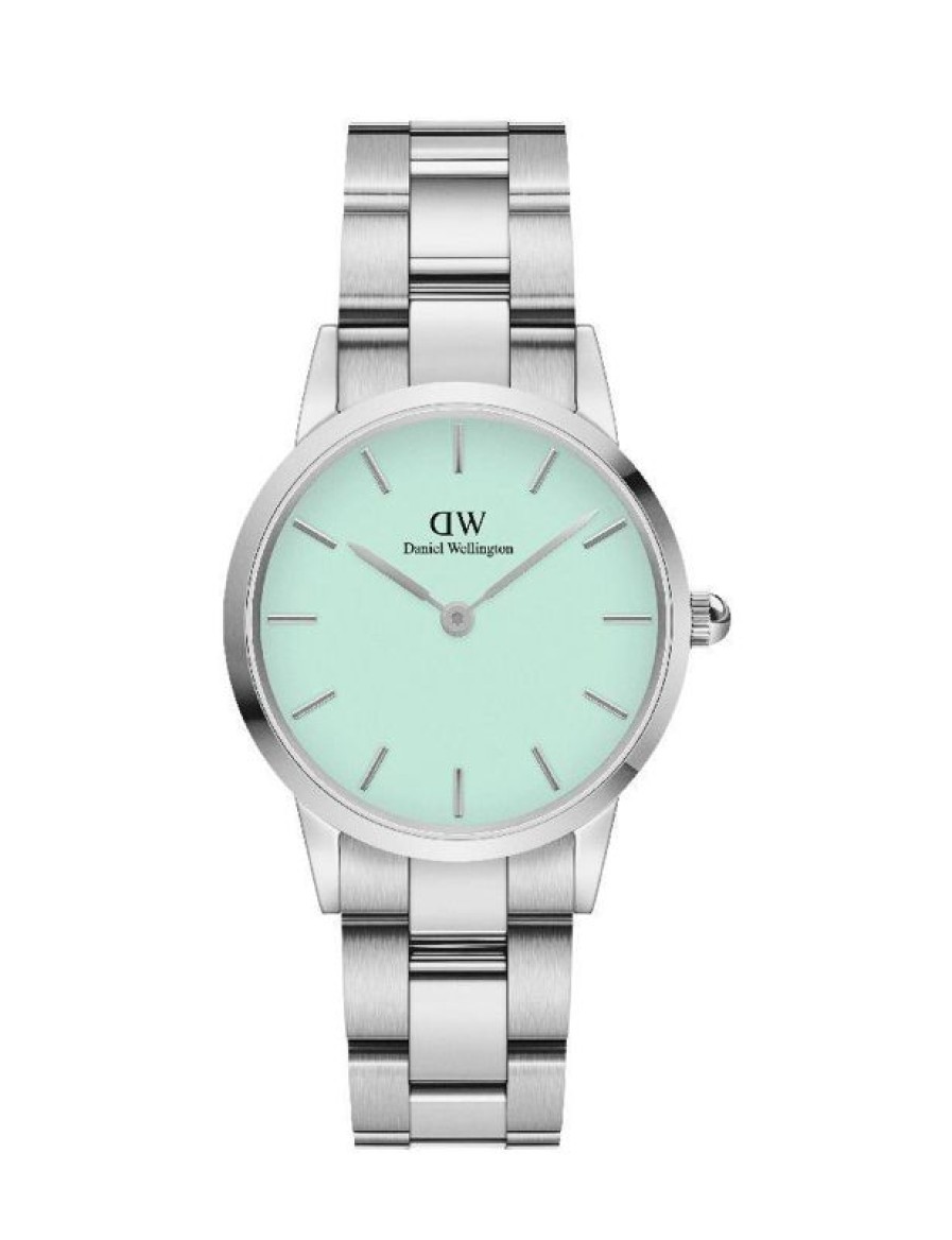 Ure Daniel Wellington Juniorure | Daniel Wellington Iconic Link Pastel Green 28Mm - Dw00100537