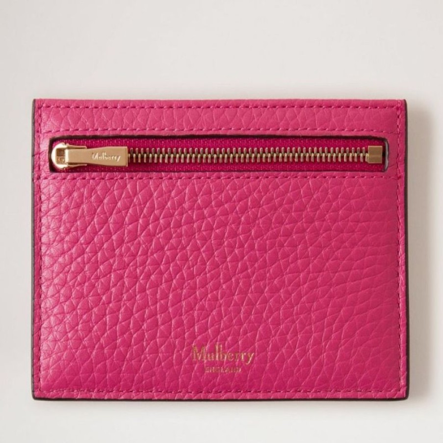 Mulberry Mulberry | Mulberry Zipped Credit Card Slip Mulberry Pink