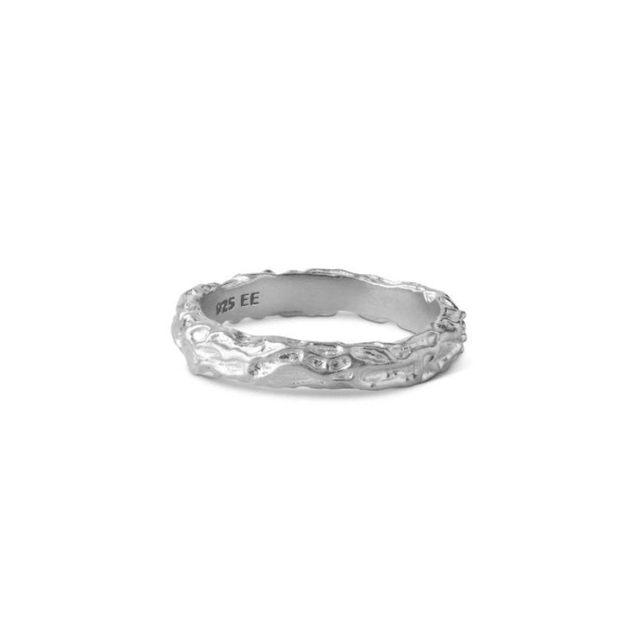 Smykker Enamel Solv Ringe | Enamel Gaia Solv Ring - R56Sm