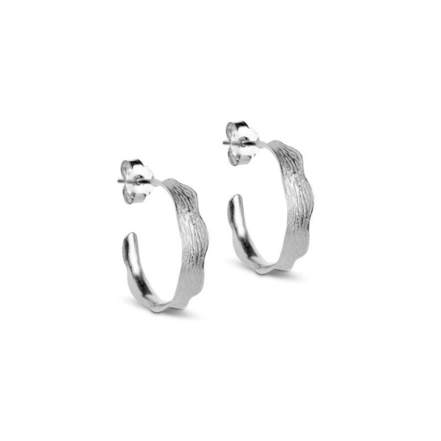 Smykker Enamel Oreringe | Enamel Ane Small Hoops - E289Sm