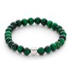 Smykker Alexander Lynggaard CPH Armband Til Maend | Alexander Lynggaard Cph Green Tiger Eye Colorup 6Mm