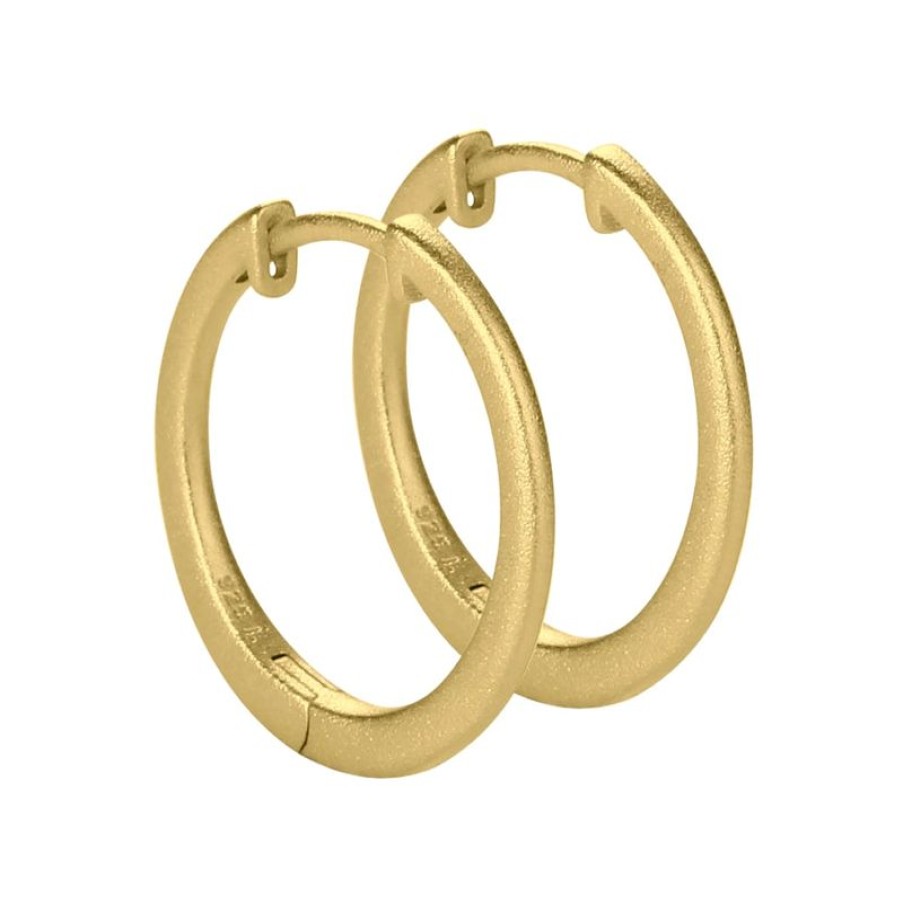 Smykker Aqua Dulce Creoler & Hoops | Aqua Dulce Juliet Sand Hoop - 4661