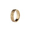 Smykker Jeberg Jewellery Herresmykker | Jeberg Jewellery Mens Moon Band Ring I Forgyldt Solv