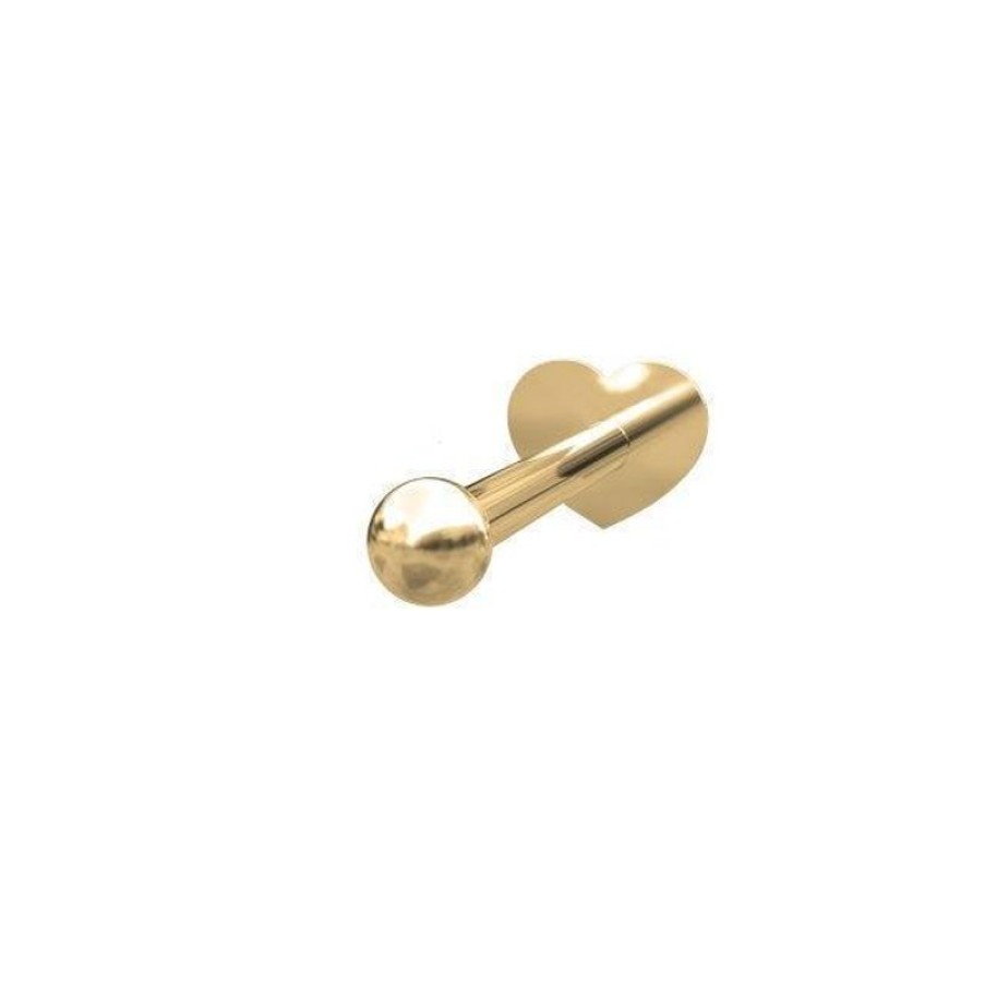 Smykker Nordahl Andersen Oreringe | Nordahl 14Kt Guld Piercing M.Kugle