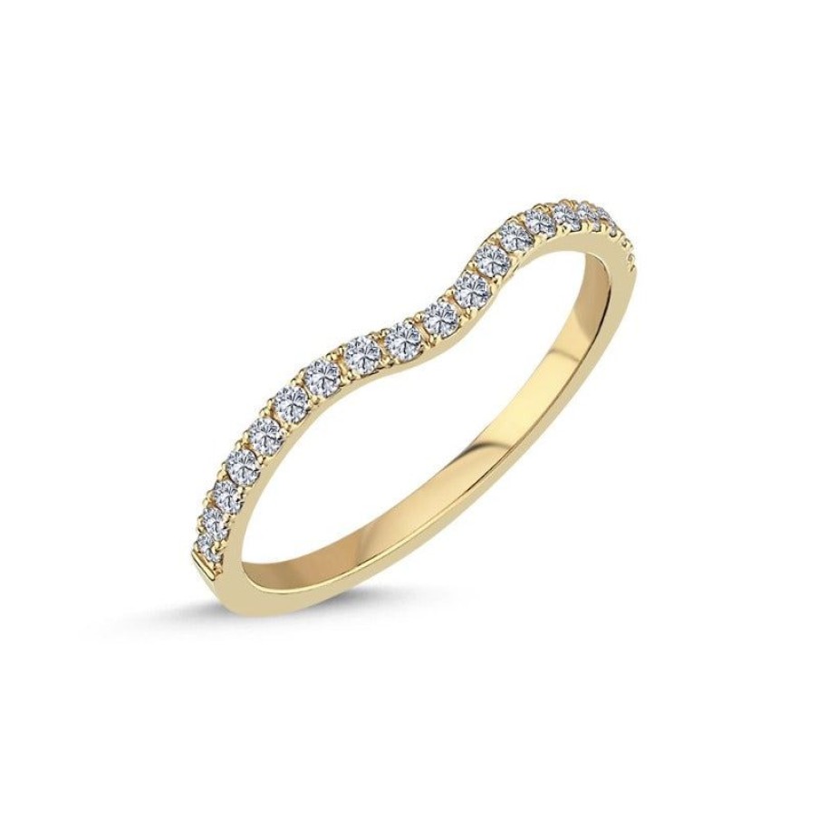 Smykker Nuran Diamant Ringe | Nuran 14Kt Guldring Med Diamanter - A4151