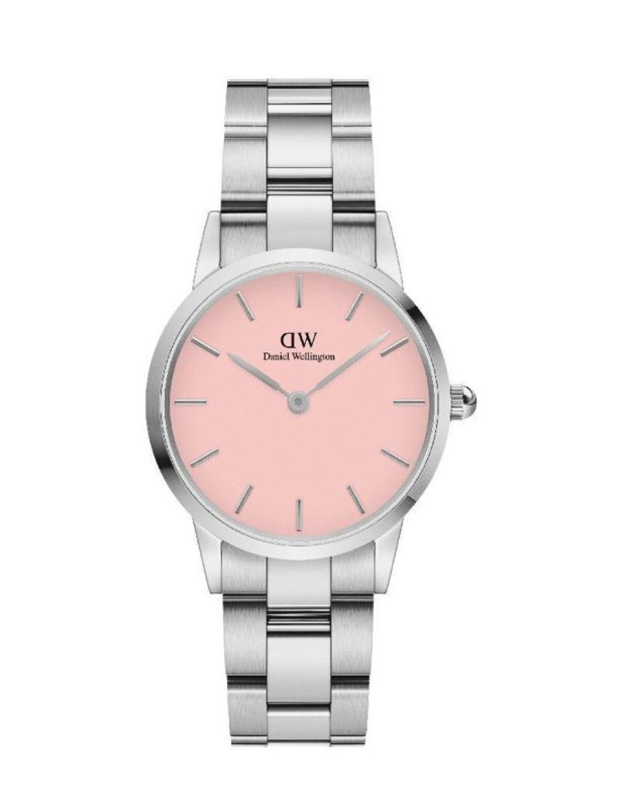 Ure Daniel Wellington Dameure | Daniel Wellington Iconic Link Pastel Pink 28Mm - Dw00100534