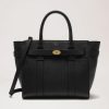 Mulberry Mulberry | Mulberry Taske - Small Zipped Bayswater Small Classic Grain Leather Black