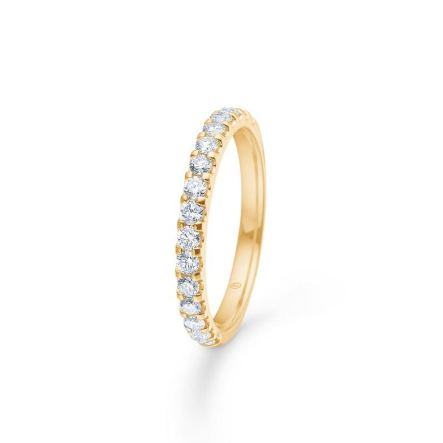 Smykker Mads Z Guld Ringe | Mads Z 14Kt Ophelia Ring 0.50Ct W.Si