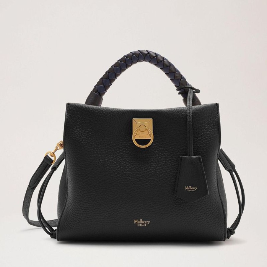 Mulberry Mulberry | Mulberry Taske - Small Iris Heavy Grain Black