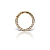 Smykker MARIA TASH Piercinger | Maria Tash 18Kt Diamond Horizontal Eternity Hoop