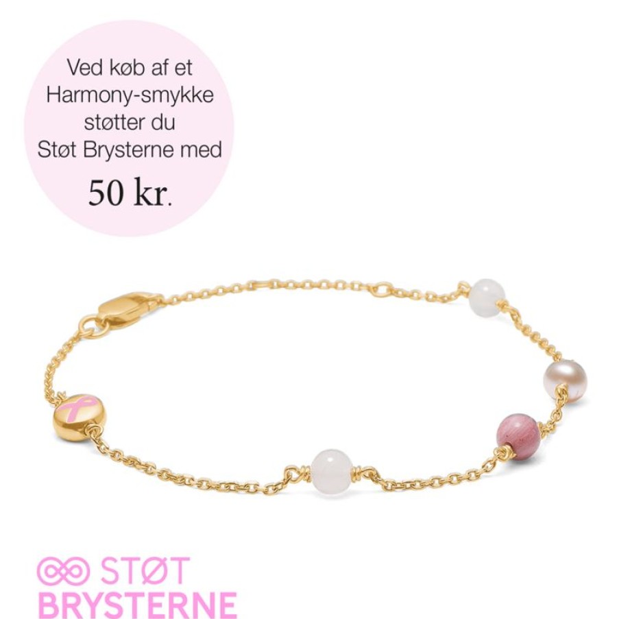 Smykker Mads Z Perlearmband | Mads Z Harmony Armband I Forgyldt Solv - Stot Brysterne