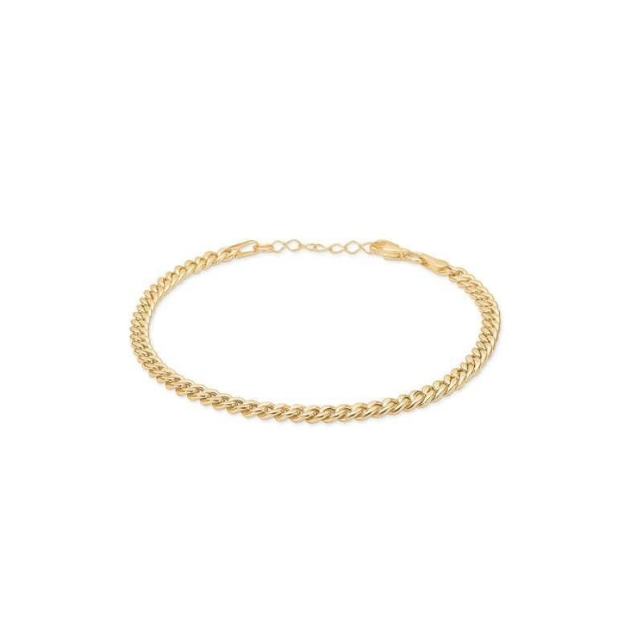 Smykker Mads Z Guld Armband | Mads Z 8Kt Panser Guld Armband - 8350575