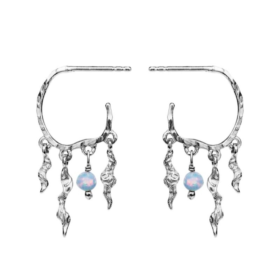 Smykker Maanesten Creoler & Hoops | Maanesten Bayou Earring I Solv - 9664C