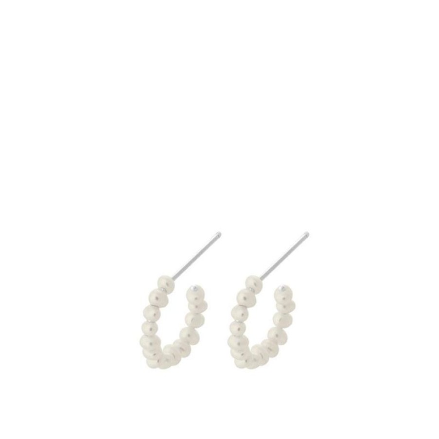 Smykker Pernille Corydon Perleoreringe | Pernille Corydon Ocean Treasure Hoops - E-438-S