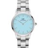 Ure Daniel Wellington Juniorure | Daniel Wellington Iconic Link Pastel Blue 28Mm - Dw00100540