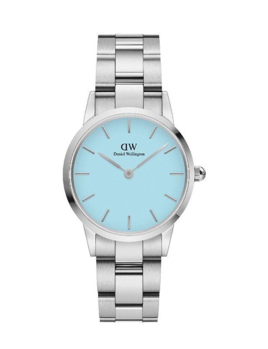 Ure Daniel Wellington Juniorure | Daniel Wellington Iconic Link Pastel Blue 28Mm - Dw00100540