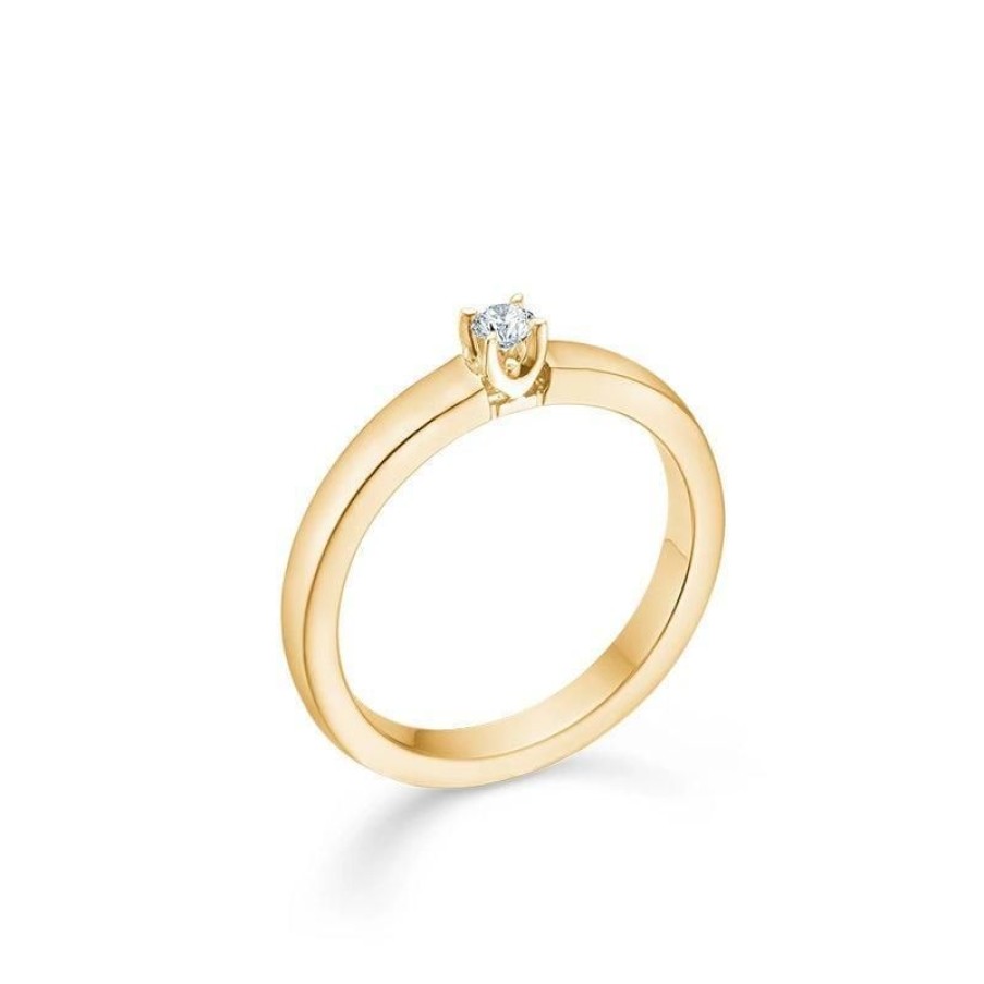 Smykker Mads Z | Mads Z 14 Kt. Crown Alliancering Diamant 0.09 Ct.