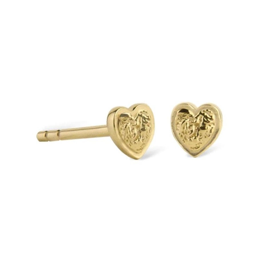 Smykker Jeberg Jewellery Orestikker | Jeberg Jewellery Heart Me Studs I Forgyldt Solv