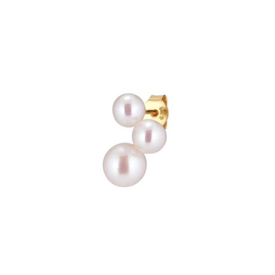 Smykker The Earring Shop Oreringe | The Earring Shop Trois Left Perle Orestik - Fw2124