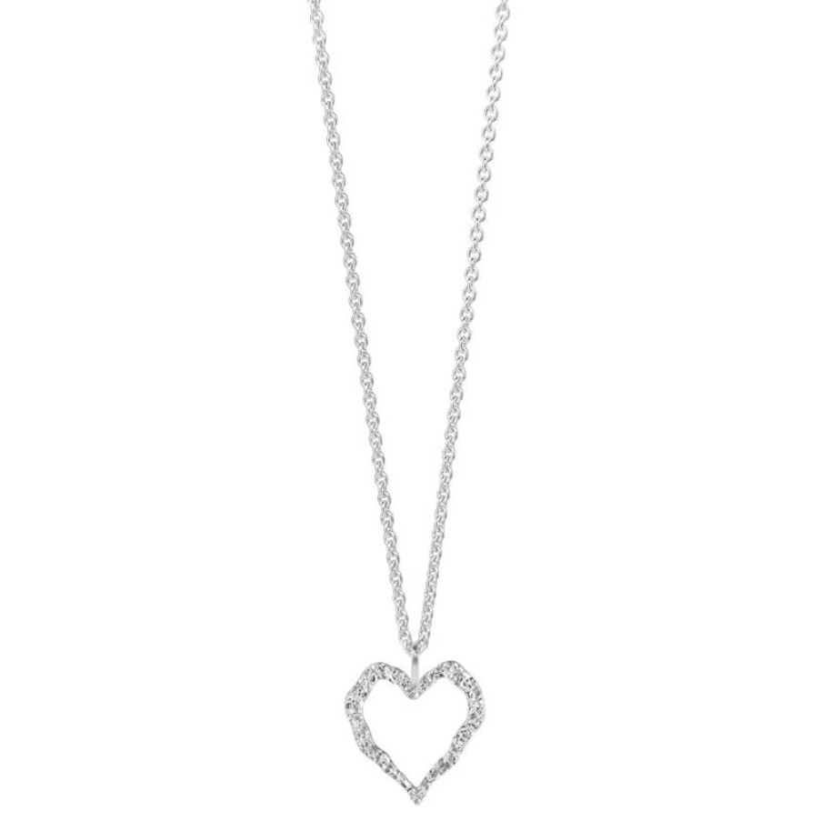 Smykker Jeberg Jewellery | Jeberg Jewellery Heart Me Necklace I Solv