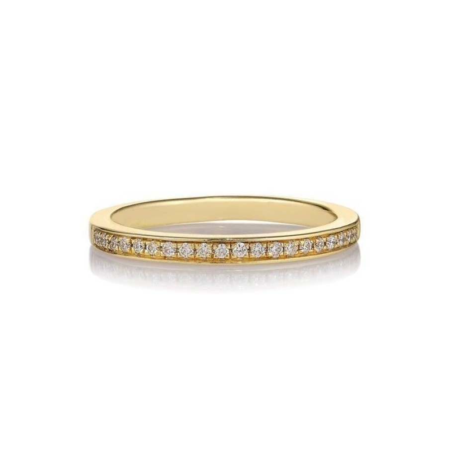 Smykker Anpé Atelier CPH Diamant Ringe | Anpe Atelier Tina Diamond Pave Ring 14Kt Guld