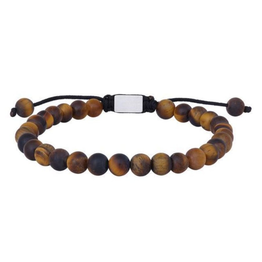 Smykker Nordahl Andersen Herresmykker | Son Of Noa Armband Med Tiger Eye - 898001-21