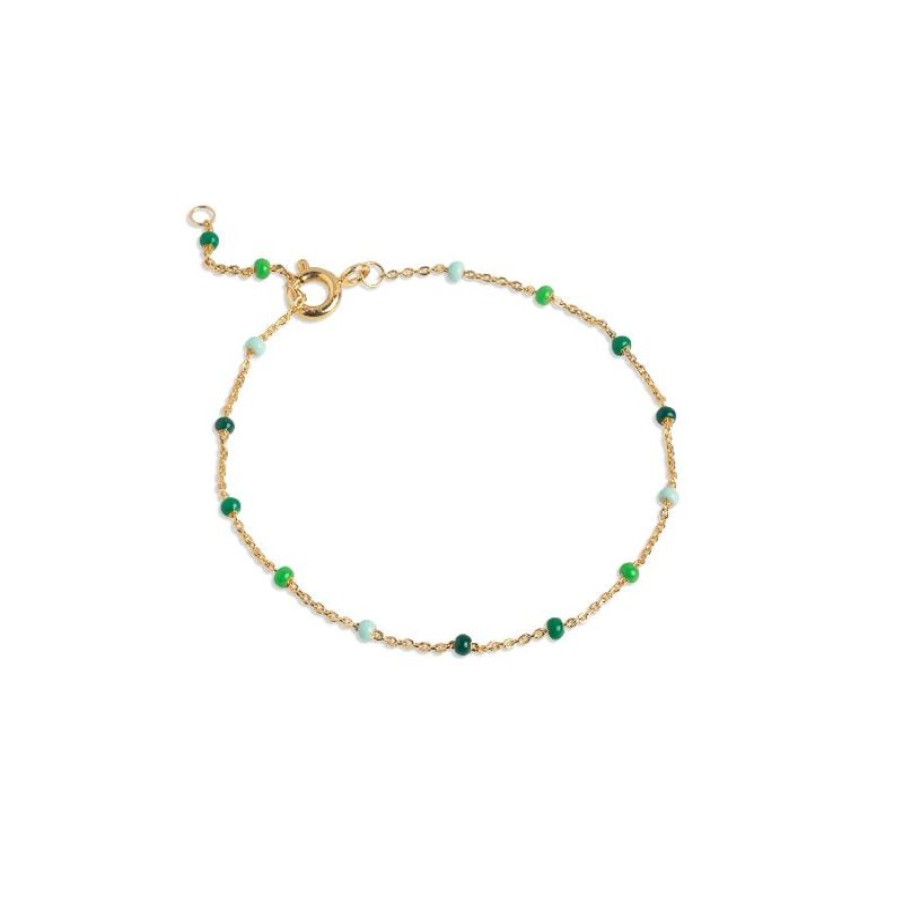 Smykker Enamel Forgyldt Armband | Enamel Lola Armband Spring