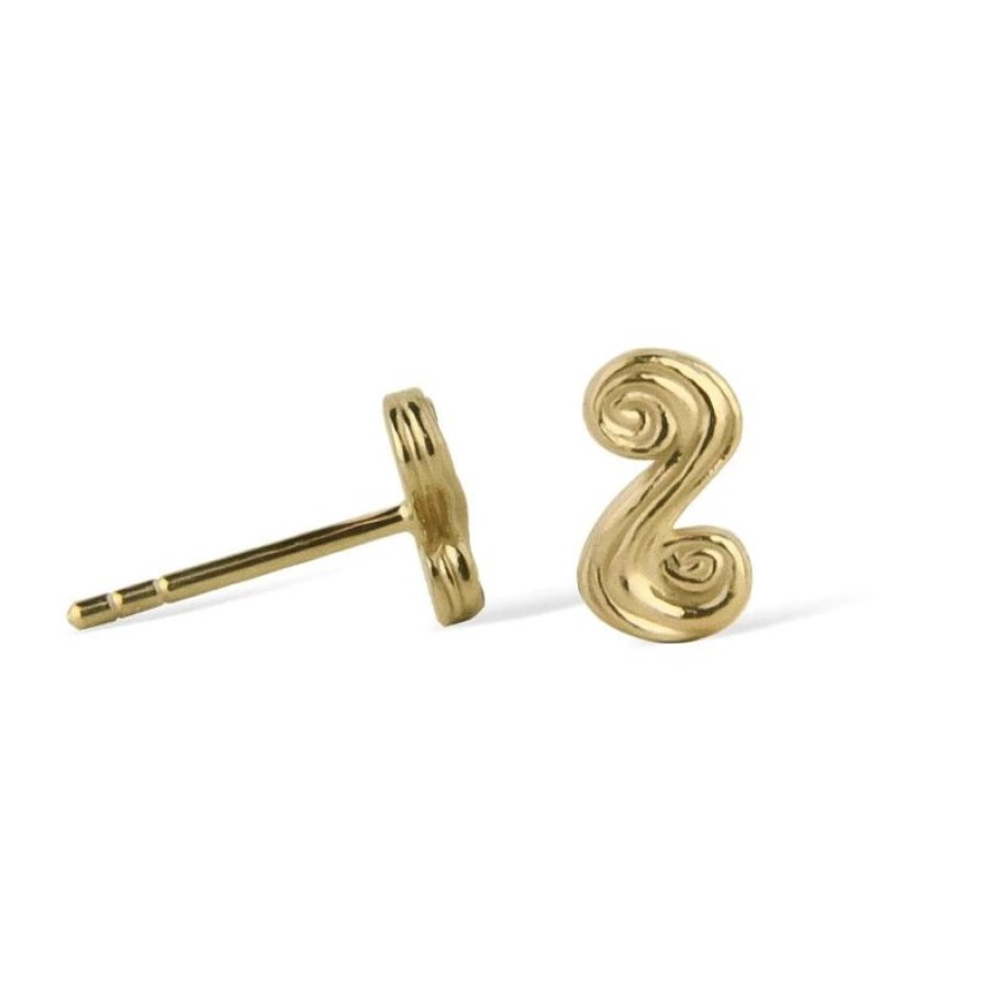 Smykker Jeberg Jewellery Oreringe | Jeberg Jewellery Wavy Studs