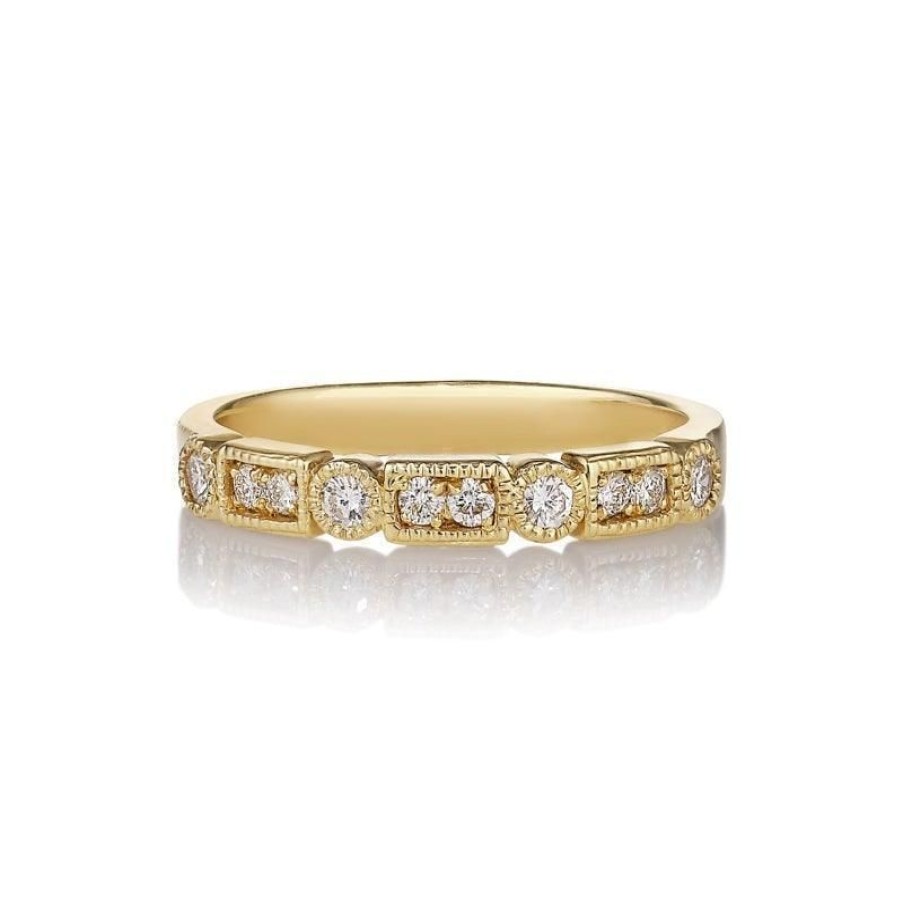 Smykker Anpé Atelier CPH Forlovelsesringe | Anpe Atelier Trine Ji Diamond Ring 14Kt Guld