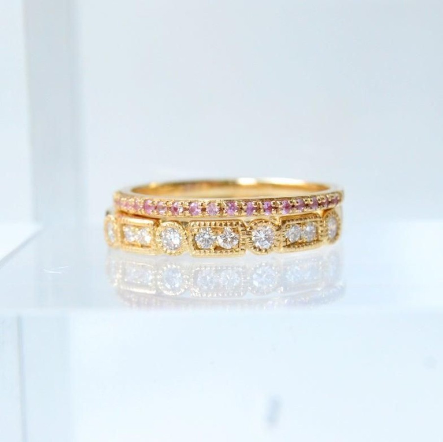 Smykker Anpé Atelier CPH Forlovelsesringe | Anpe Atelier Trine Ji Diamond Ring 14Kt Guld